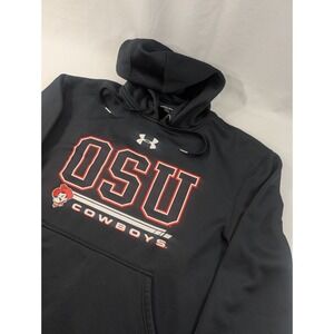 Oklahoma State Cowboys Hoodie M X Storm Under Armour OSU Pistol Pete Sweatshirt